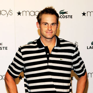 Andy Roddick; in Tennis Superstar Andy Roddick at Macy's for Lacoste's 75th Anniversary - August 21, 2008