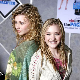 Aly & AJ; in The Pacifier Los Angeles Movie Premiere