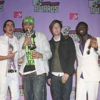 Gym Class Heroes in 2007 MTV Video Music Awards - Press Room