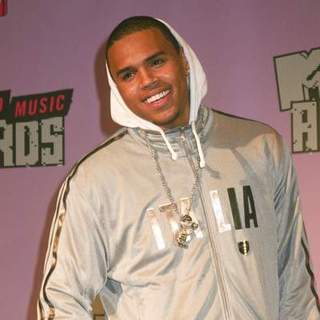 Chris Brown; in 2007 MTV Video Music Awards - Press Room