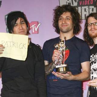 Fall Out Boy in 2007 MTV Video Music Awards - Press Room
