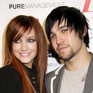 Ashlee Simpson;Pete Wentz; in Ashlee Simpson in Concert at LAX Nightclub - February 23, 2008 - Arrivals
