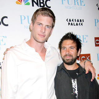 Ryan McPartlin;Joshua Gomez; in NBC's "Chuck" Season 2 Launch Party - Arrivals