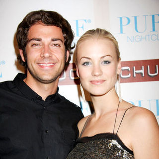 Zachary Levi;Yvonne Strahovski; in NBC's "Chuck" Season 2 Launch Party - Arrivals