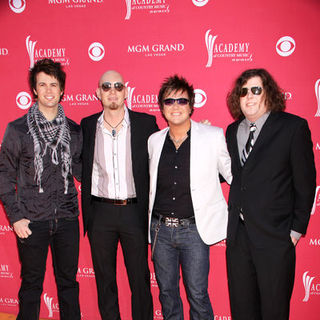 Eli Young Band in 44th Annual Academy Of Country Music Awards - Arrivals