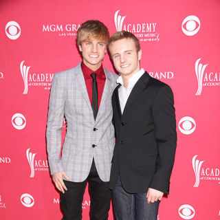 Zach Carter;Josh Carter; in 44th Annual Academy Of Country Music Awards - Arrivals