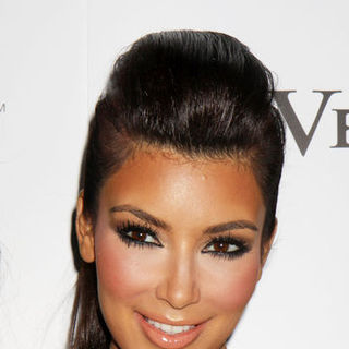 Kim Kardashian in Kim Kardashian Celebrates Her 29th Birthday at Tao Las Vegas with T-Mobile's Motorola CLIQ