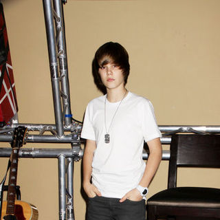 Justin Bieber; in Justin Bieber Private Performance for KLUC Radio at the Hard Rock Cafe Las Vegas - October 24, 2009