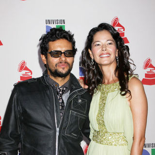 Draco Rosa;Angela Alvarado; in The 10th Annual Latin GRAMMY Awards - Arrivals