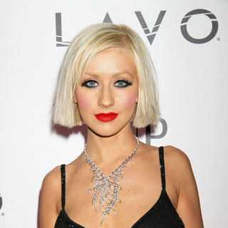 Christina Aguilera and Nicole Richie Host New Years Eve at TAO and LAVO in Las Vegas