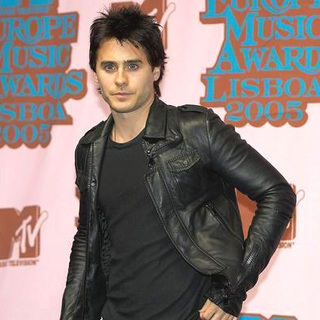 Jared Leto in 2005 MTV European Music Awards Lisbon - Press Room