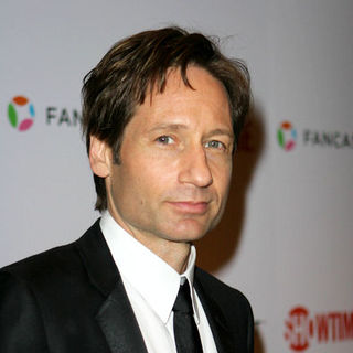 David Duchovny; in 66th Annual Golden Globes - Showtime After Party - Arrivals