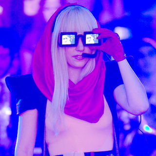 Lady GaGa; in Lady GaGa Performs Live on MuchOnDemand at MuchMusic in Toronto on August 20, 2008