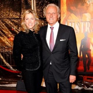 Deborah Norville;Karl Wellner; in "Australia" New York City Premiere - Arrivals