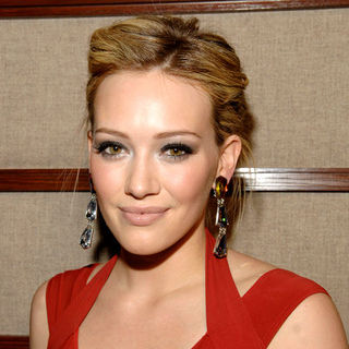 Hilary Duff; in Mercedes-Benz Fashion Week Fall 2009 - Heart Truth's Red Dress Collection Fashion Show
