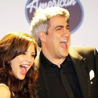 Katharine McPhee;Taylor Hicks; in American Idol Season 5 Grand Finale - Arrivals