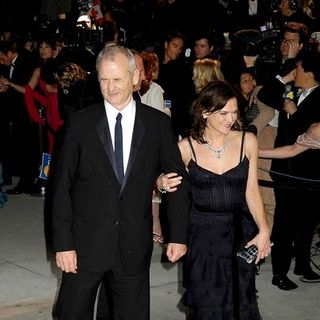 Bill Murray;Jennifer Butler; in 2004 Vanity Fair Oscar Party