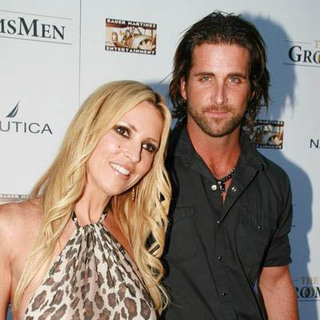 Jillian Barberie;Grant Reynolds; in The Groomsmen Movie Premiere - Arrivals
