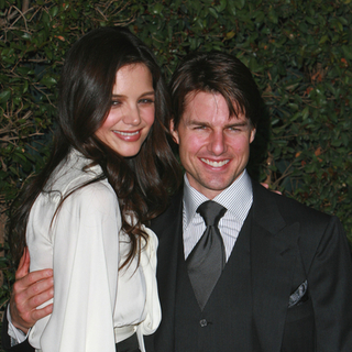 Katie Holmes;Tom Cruise; in Katie Holmes in Mentor LA's Promise Gala Honoring Tom Cruise - Red Carpet