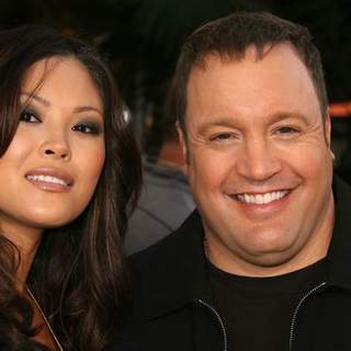 Kevin James;Steffiana De La Cruz; in I Now Pronounce You Chuck And Larry World Premiere presented by Universal Pictures