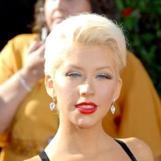 Christina Aguilera; in The 59th Annual Primetime EMMY Awards - Arrivals