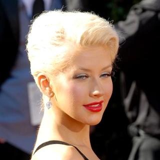 Christina Aguilera; in The 59th Annual Primetime EMMY Awards - Arrivals