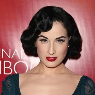 Dita Von Teese; in Frederick's of Hollywood 2008 Spring Collection Fashion Show - Red Carpet