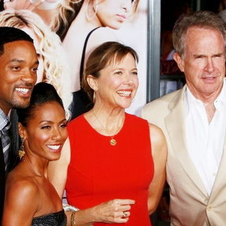 Annette Bening;Will Smith;Jada Pinkett Smith;Warren Beatty; in "The Women" Los Angeles Premiere - Arrivals