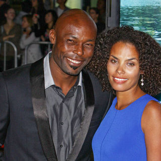 Jimmy Jean-Louis;Evelyn Jean-Louis; in "Couples Retreat" Los Angeles Premiere - Arrivals