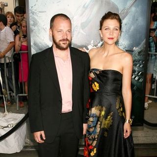 Peter Sarsgaard;Maggie Gyllenhaal; in "The Dark Knight" World Premiere - Arrivals