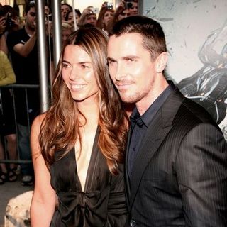 Christian Bale;Sibi Blazic; in "The Dark Knight" World Premiere - Arrivals