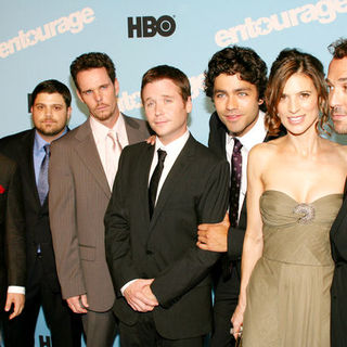 Rex Lee;Jerry Ferrara;Kevin Dillon;Kevin Connolly;Adrian Grenier;Perrey Reeves;Jeremy Piven; in "Entourage" Season 5 Premiere - Arrivals