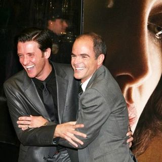 Jason Butler Harner;Michael Kelly; in 46th New York Film Festival - "Changeling" Premiere - Inside Arrivals