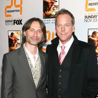 Kiefer Sutherland, Robert Carlyle in "24: Redemption" New York Premiere - Arrivals