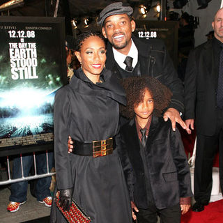 Jada Pinkett Smith, Will Smith, Jaden Smith in "The Day the Earth Stood Still" New York Premiere - Arrivals