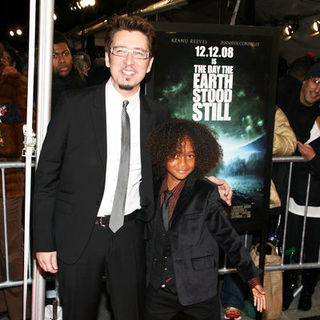 Jaden Smith;Scott Derrickson; in "The Day the Earth Stood Still" New York Premiere - Arrivals