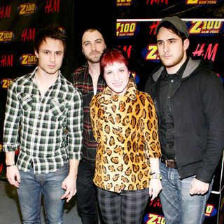 Paramore in Z100's Jingle Ball 2008 - Press Room