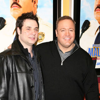 Kevin James;Adam Ferrara; in "Paul Blart: Mall Cop" New York City Premiere - Arrivals