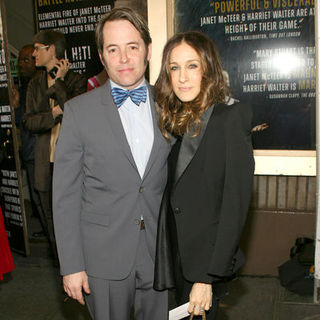 Sarah Jessica Parker, Matthew Broderick in "Mary Stuart" Broadway Show Opening Night - Arrivals