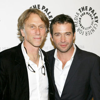James Purefoy;Peter Horton; in NBC's "The Philanthropist" New York City Premiere - Arrivals