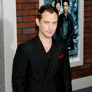 Jude Law; in "Sherlock Holmes" New York Premiere - Arrivals