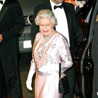Queen Elizabeth II; in Casino Royale World Premiere - Red Carpet