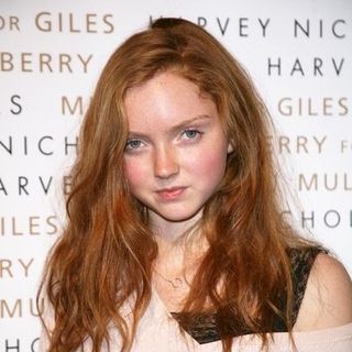 Lily Cole; in Giles Deacon Spring Summer 2007 Launch for Mulberry