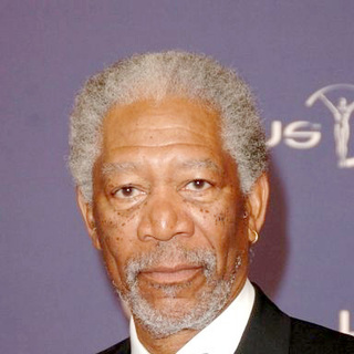 Morgan Freeman; in 2007 Laureus World Sports Awards