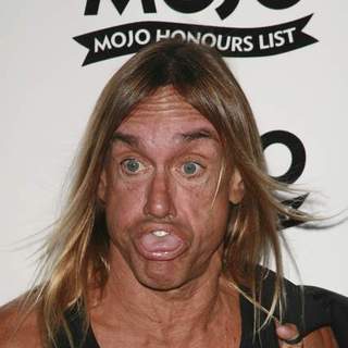 Iggy Pop; in 2007 Mojo Music Awards Honours List - Arrivals