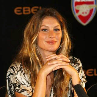 Gisele Bundchen; in Arsenal Football Club and Ebel Launch Their Partnership - Photocall