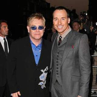 Elton John; in 2007 GQ Magazine Men of the Year Awards - Arrivals
