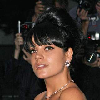 Lily Allen; in 2007 GQ Magazine Men of the Year Awards - Arrivals