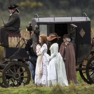 Keira Knightley; in Keira Knightly Sighting on the Film Set of "The Duchess" - November 2, 2007