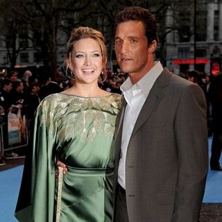 Kate Hudson;Matthew McConaughey; in "Fool's Gold" London Premiere - Arrivals